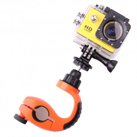 Gá bắt trên xe đạp, xe máy cho Sjcam, Gopro xoay 360 độ