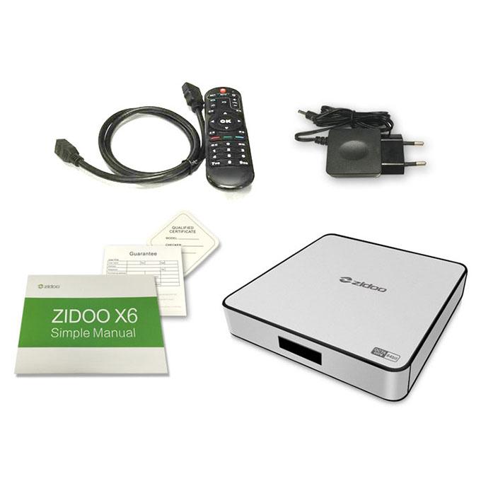Android Tv Box ZIDOO X6 PRO ROCKCHIP R3368