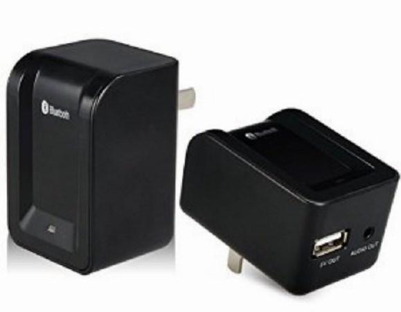 Bluetooth USB Charging Receiver Black BTUC01