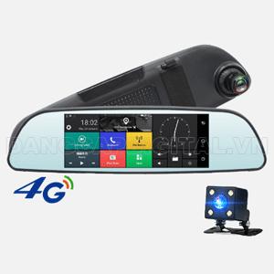 Camera hành trình Procam T98 Mirror 4G, Android 5.0, Camera kép