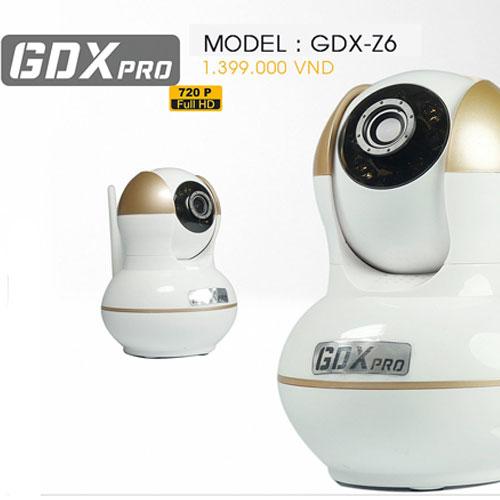 Camera IP GDX Z6 HD thông minh đàm thoại 2 chiều