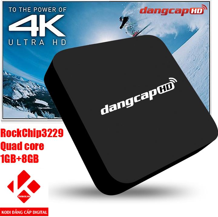 Đẳng Cấp HD Box D6-4K RK3229, Bảo Hành 2 Năm