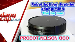 Probot Nelson 880: Robot hút bụi lau nhà thông minh, tự động với 1 nút nhấn
