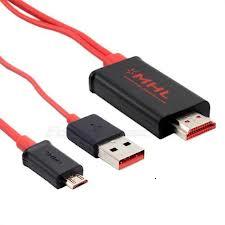 CÁP HDMI MICRO USB SANG HDMI 2M CHO ĐIỆN THOẠI