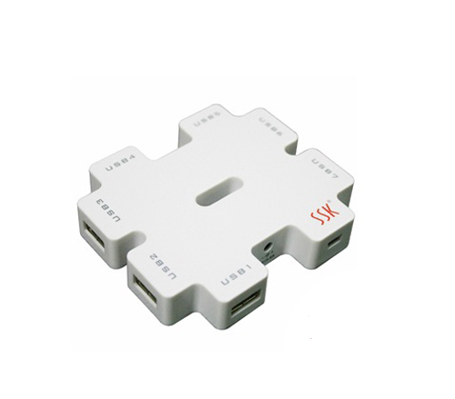 Hub USB 7 Port 2.0 SSK - SHU011 có nguồn