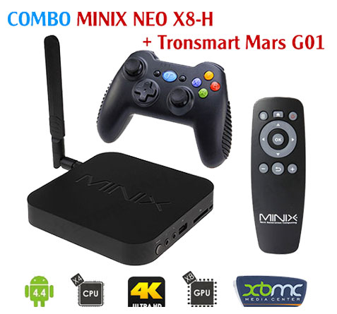 Combo Neo X8-H + Tay game Tronsmart G01