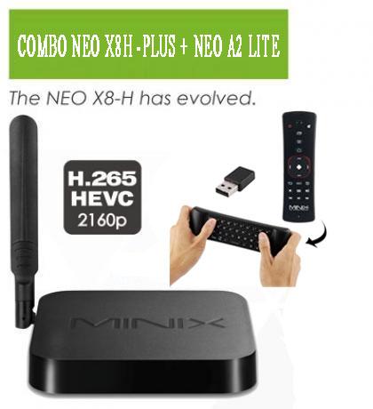 Minix Neo X8H Plus tặng Neo A2 Lite