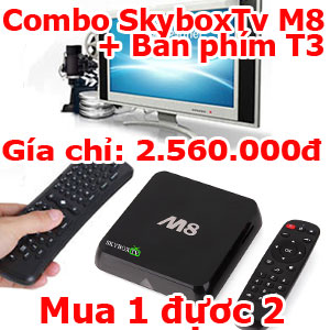 Combo SkyboxTv M8 + SkyboxTv T3